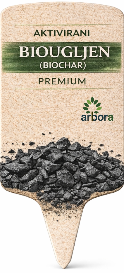 Aktivirani biougljen premium - prednja strana